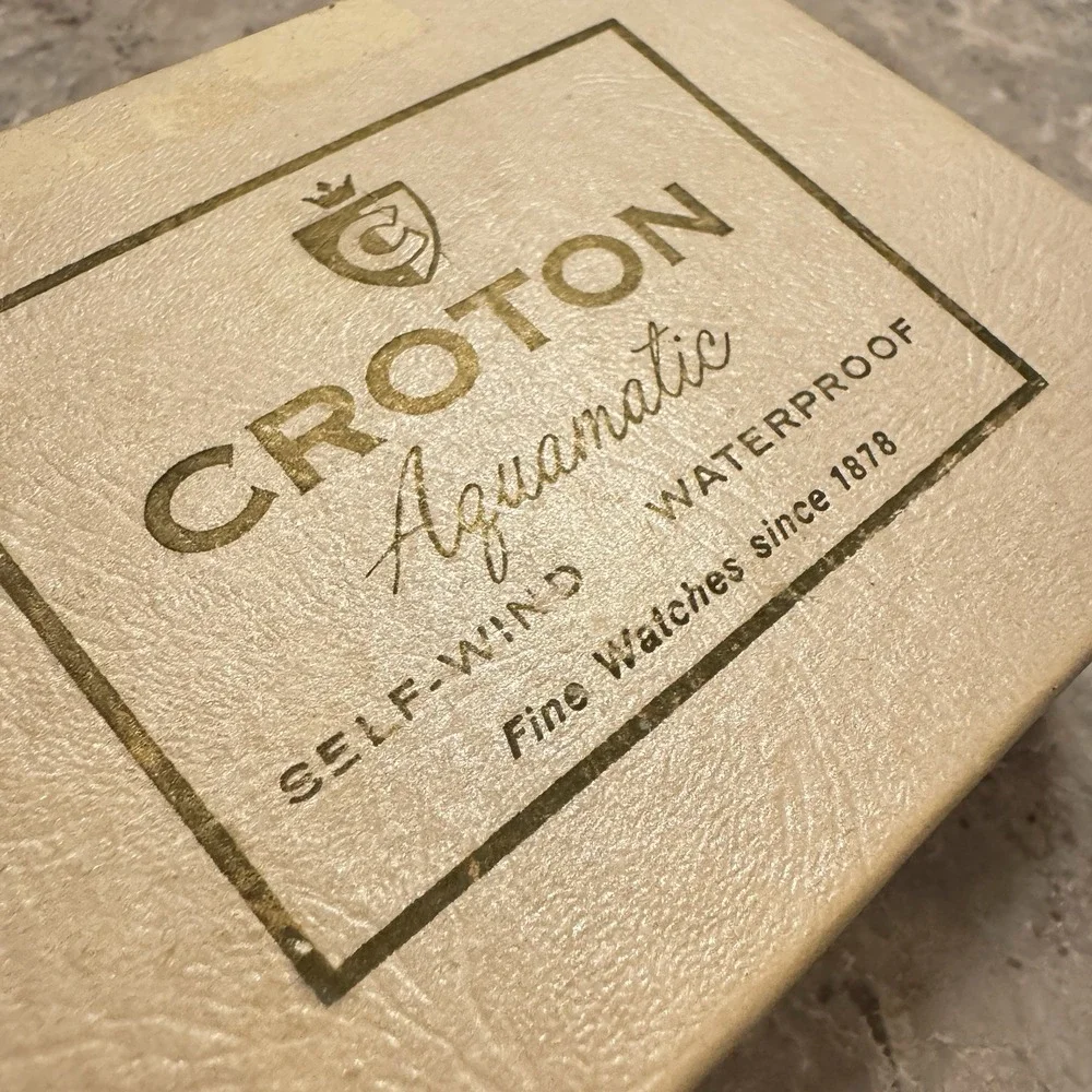 Watch Box Only Croton Box Empty Storage Display